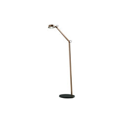 DARK F1 golvlampa, rose gold, LIGHT-POINT