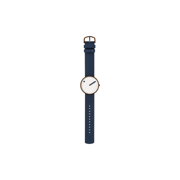 PICTO armbandsur, cream/copper/midnight blue, PICTO