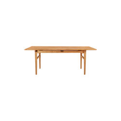 CH327 Matbord, oljad teak/oljad oak, Carl Hansen & Søn