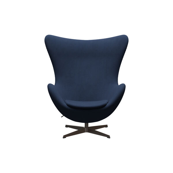 &Auml;gget&trade; 3316 Loungestol, Christianshavn 1155 dark blue/brown bronze, Fritz Hansen