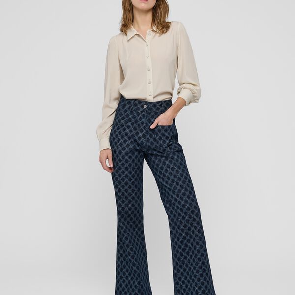 PaolaDEA Blouse Long Sleeved, cloud cream, Dea Kudibal