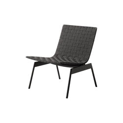 Ville AV44 Outdoor Lounge Stool, warm black, &Tradition