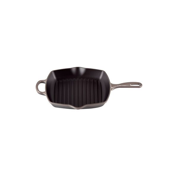 Signature kvadratisk grillpanna 26 cm, flint, Le Creuset