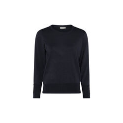 Stickat basplagg i viskos, navy, Micha