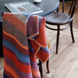 FRI Throw, late fall, Røros Tweed