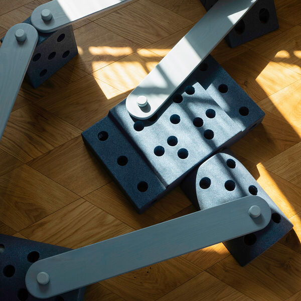 2 x Balansbommar, sky blue, MODU