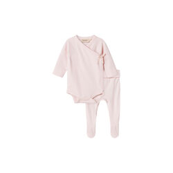 Gift Box Feet Bodysuit & Pants, rose, MarMar Copenhagen