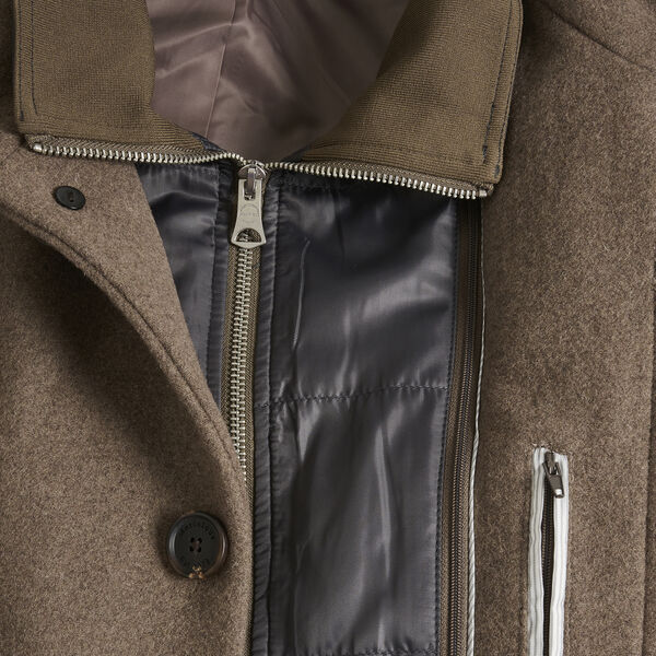 Harvey N Coat, walnut, Matinique