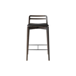 VIPP484 Cabin Counter Stool, dark oak/dark oak/black VIPP484 Cabin Counter Stool, dark oak/dark oak/black, Vipp
