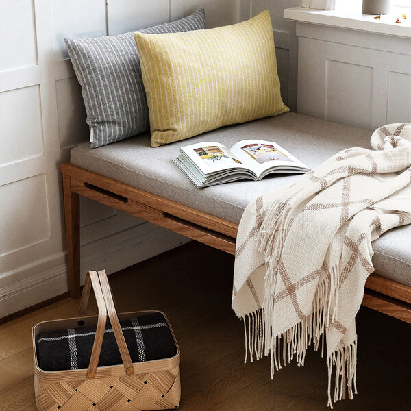 Tartan pl&auml;d, ivory, ELVANG