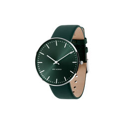 City Hall armbandsur, green/steel/green City Hall armbandsur, green/steel/green, Arne Jacobsen Watches