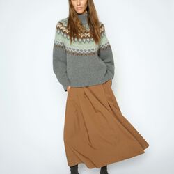 MMKit Sato Skirt, dark camel, MOS MOSH