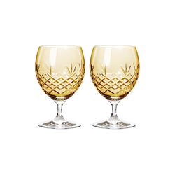 Crispy Eightball glas, citrine, Frederik Bagger