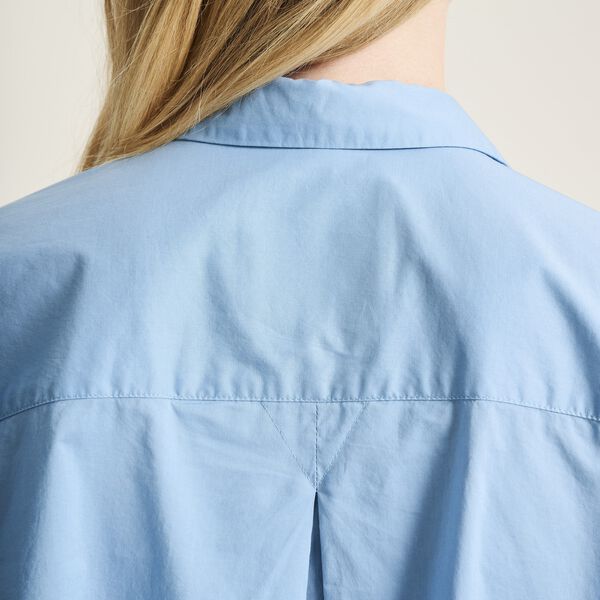Core cotton skjorta med veck, lake blue, BITTE KAI RAND