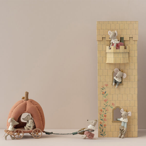 Pumpavagn till mus, Maileg