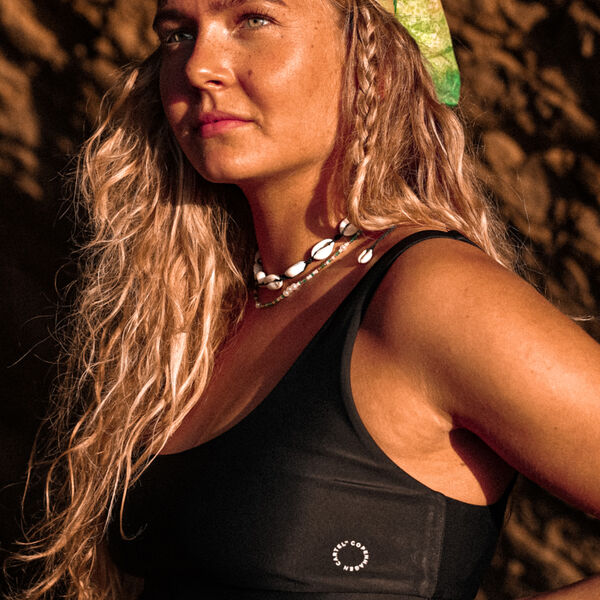 Agung Bikini Top, nero, Cartel Copenhagen