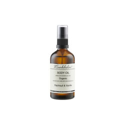 Ekologisk kroppsolja, patchouli & vanilj, Munkholm