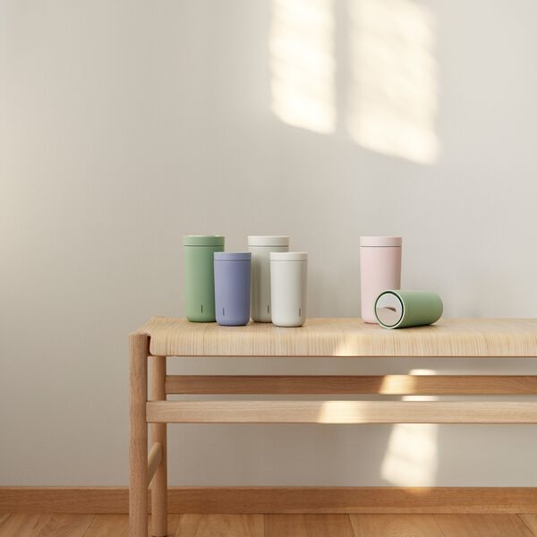 To Go Click termosmugg 0,4 L, soft rose, Stelton