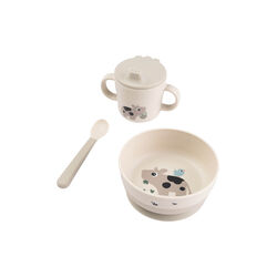 Tiny Farm Foodie Mitt första matset, med sugkopp, sand, Done by Deer