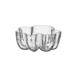 Crackle skål, klar, Kosta Boda