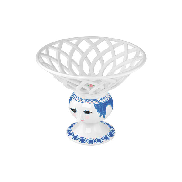 Dora Fruktsk&aring;l, bl&aring;, Bj&oslash;rn Wiinblad