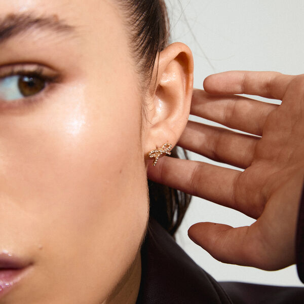 CATHARINA Studs, guldpl&auml;terat, Pilgrim