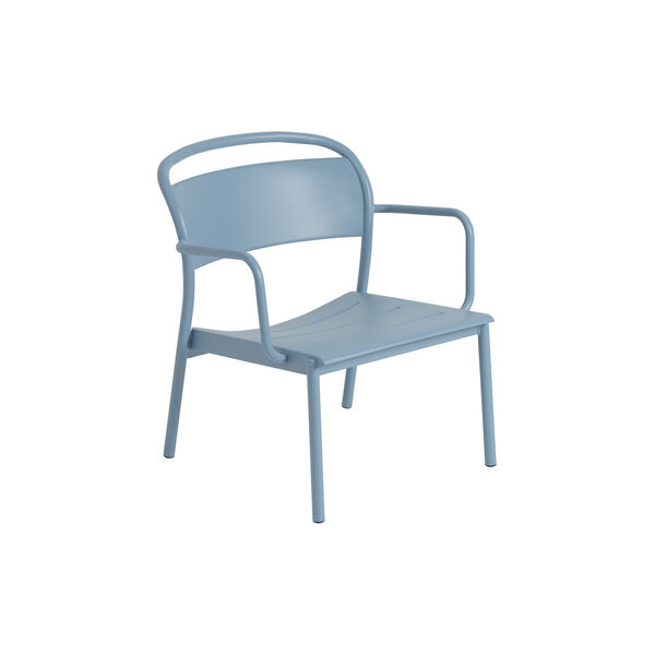 Linear Steel Lounge Armchair, pale blue Linear Steel Lounge Armchair, pale blue, Muuto