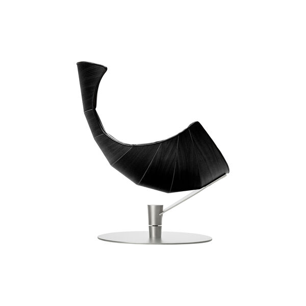 The Lobster Chair, black oak/chrome, Bruunmunch Furniture