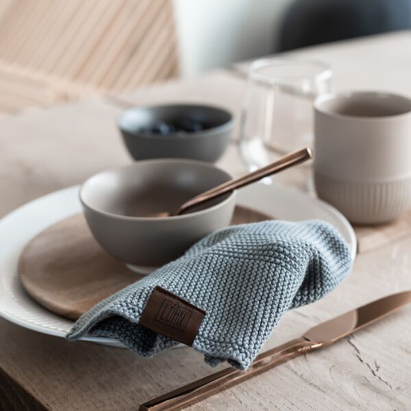 Stickad Disktrasa, spanish grey, By LOHN