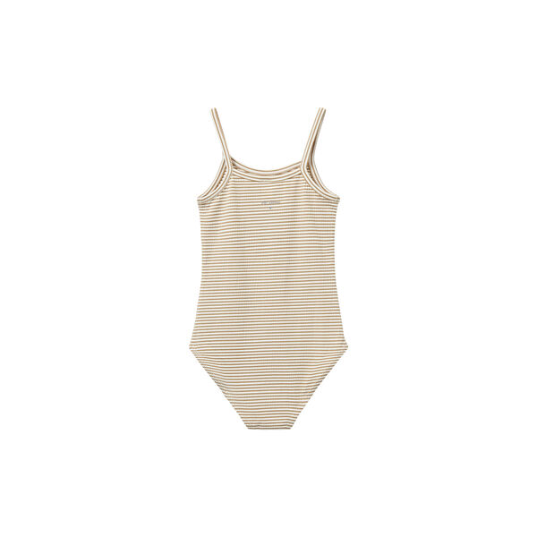 PollyKB Swimsuit, warm stone stripe, Sofie Schnoor