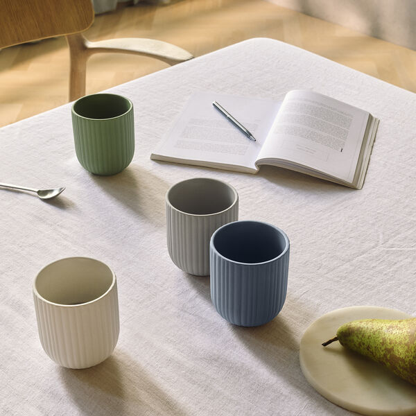 Verda mugg, soft sand, Knabstrup Keramik