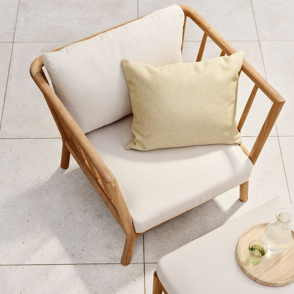 Tradition Pouf, light sand, Fritz Hansen
