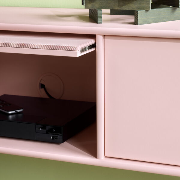 OCTAVE V TV-b&auml;nk, 167 ruby, Montana Furniture