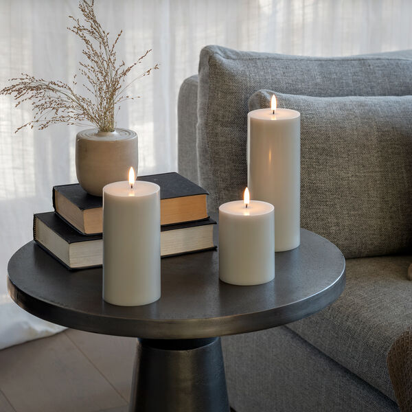 LED blockljus 20 cm, oyster grey, Uyuni Lighting