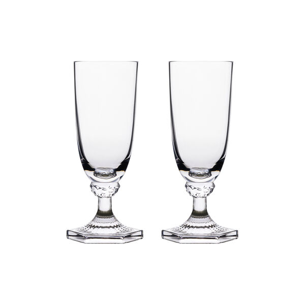 Aurora Champagne Flute 2 pcs., Royal Copenhagen