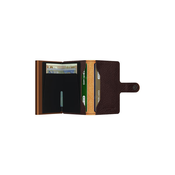 Miniwallet, vegetable tanned caramello/sand, Secrid