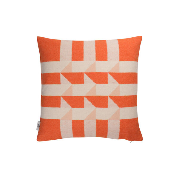 KVAM Cushion, orange, R&oslash;ros Tweed