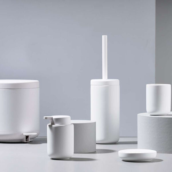 Ume Pedal Bin, white Ume Pedal Bin, white, Zone Denmark