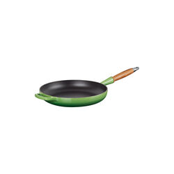 Signature stekpanna med tr&auml;handtag &Oslash; 28 cm, bamboo green, Le Creuset