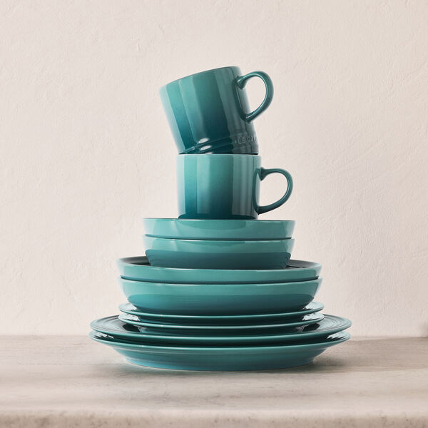 Kaffemugg, bleu riviera, Le Creuset