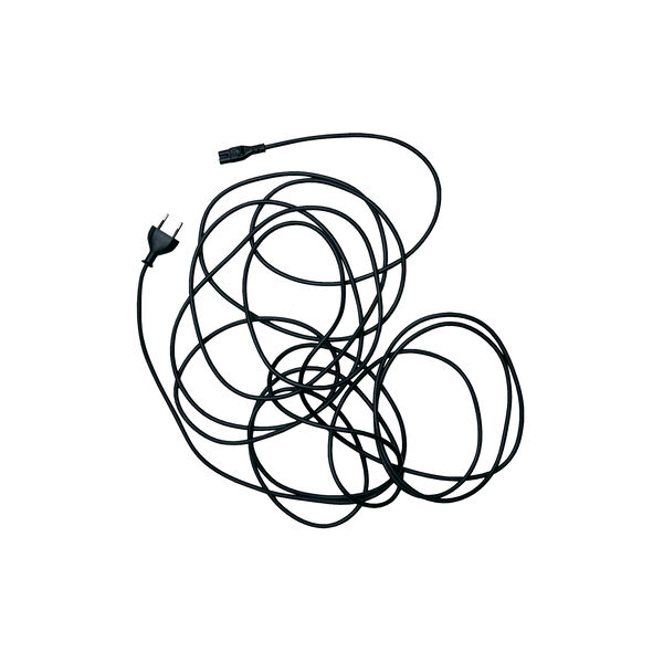 Power Cable 7,5 meters, charcoal, Pedestal