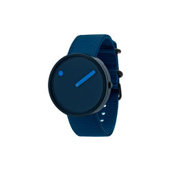 PICTO armbandsur, navy blue/matt blue/navy blue, PICTO