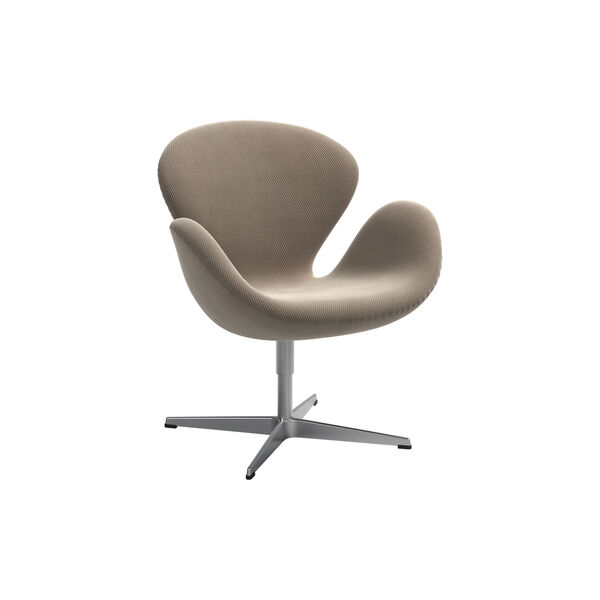Swan&trade; 3320 Loungestol, sand/peach 0238, Fritz Hansen