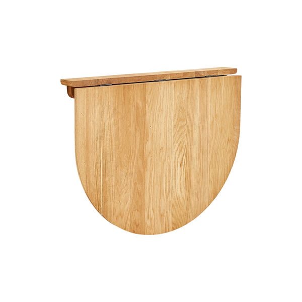 Trefoil Folding Wall Table, oak Trefoil Folding Wall Table, oak, Form & Refine