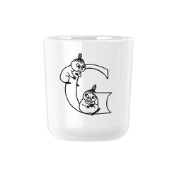 Moomin ABC mugg G, moomin white, RIG-TIG