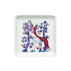 Taika plate square, white, Iittala