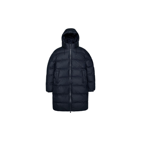 Alta Longer Puffer Jacket, navy Alta Longer Puffer Jacket, navy, Rains