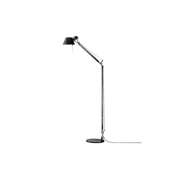 Tolomeo Lettura golvlampa, svart, Artemide