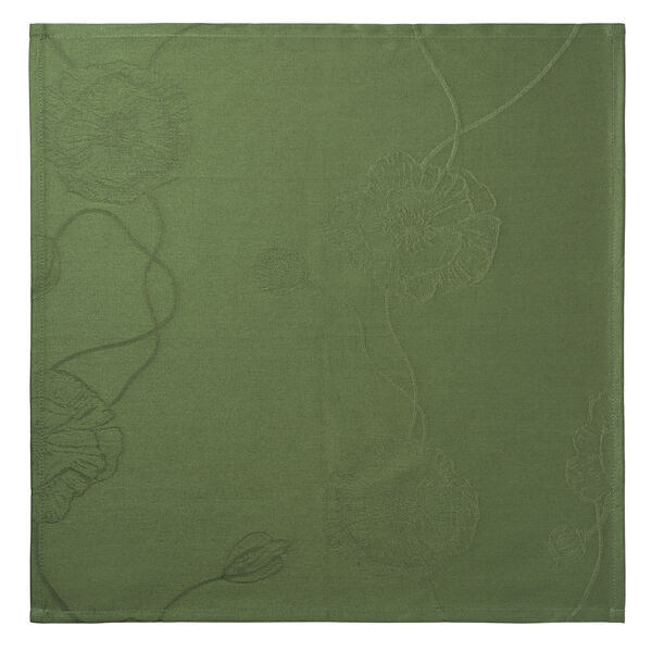 Hammershøi Poppy Napkin 4 pcs, green, Kähler