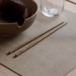 Shoku Bordstablett 4 st, soft beige, Villa Collection